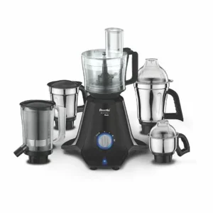 Preethi Zodiac Black Mixer Grinder 750 Watt, 5 Jars , 5 Yr Motor Warranty