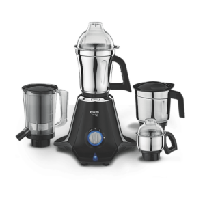 Preethi Taurus Plus 1000 Watts , 4 Jars with Super Extractor, 5 Yr Motor Warranty (Black)