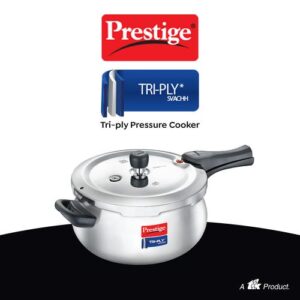 PRESTIGE SVACHH TRI-PLY HANDI PRESSURE COOKER 5 LITRE