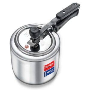 Prestige Triply Svachh Spillage Control Inner Lid Induction Bottom Pressure Cooker