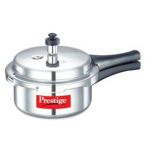 Prestige Popular Virgin Aluminium Pressure Cooker, 2 L (Silver)