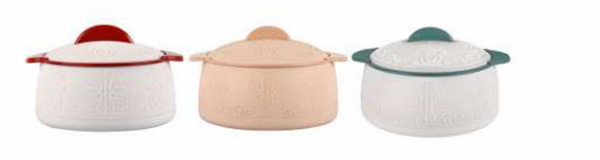 CELLO TRUMPH INSULATED HOTPOTS-3pcs(600+1100+1600)ml