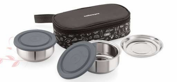 CELLO THERMOSTYLE LUNCH 2 SMALL LUNCH CARRIER-2PCS