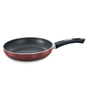 Prestige Omega Deluxe Aluminium Induction Base Non-Stick Fry Pan, 26 cm (2.1 L) (Red)