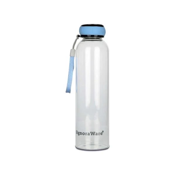 Signoraware Aqua Marine Glass Bottle (550 ml.)