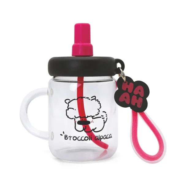 Signoaware Sparrow Kids Glass Water Bottle 580 ml | Borosilicate Glass - Image 4