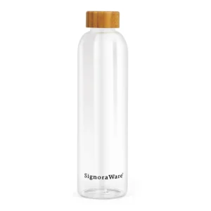 Signoraware Goldust Borosilicate Glass Bottle 1000ml
