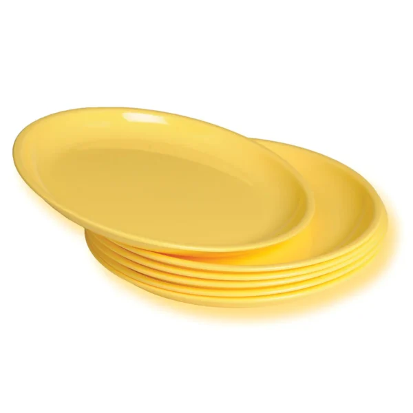 Signoraware Half Plate Round (Set/6) Mirror Finish - Image 4
