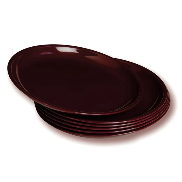 Signoraware Half Plate Round (Set/6) Mirror Finish - Image 3