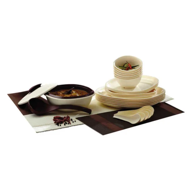 Signoraware Dinner Set 27 Pcs. (Square) (Double Wall)