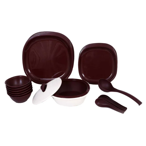 Signoraware Dinner Set 27 Pcs. (Square) (Double Wall) - Image 2