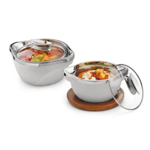 Signoraware Royal Bliss Casserole (1000ml+1500ml) Set of 2