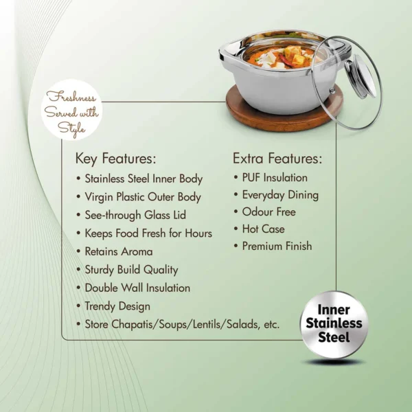 Signoraware Royal Bliss Casserole 2000ml - Image 2