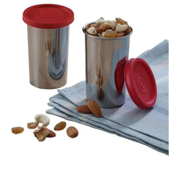 Signoraware Nano Round Steel Big ( Set/2 ) ( 150 ml. each )