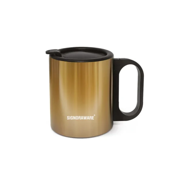 Signoraware Friendy Double Wall Steel Mug 200ml