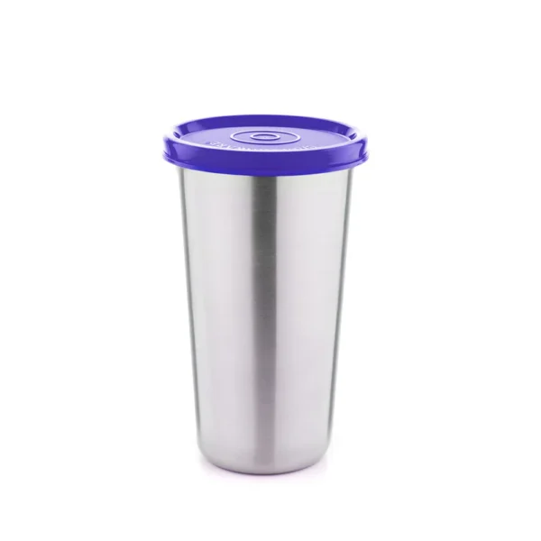 Signoraware Tumbler (Steel) 420 ml. |Drinking Cup | Reusable Travel Tumbler With Leakproof Lid | To-Go Drink Cups for Juice, Smoothie, Iced Coffee, Milkshake, Cold Drinks & Snacks - Image 3