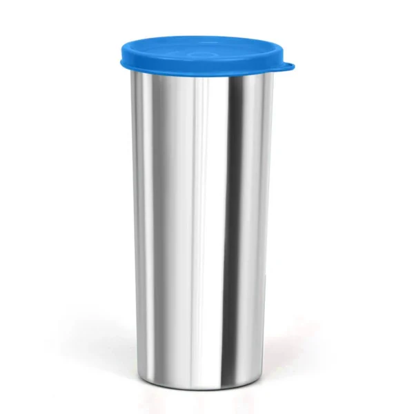 Signoraware Jumbo Tumbler Steel 500 ml.| Drinking Cups | Reusable Travel Tumbler With Leakproof Lids | To-Go Drink Cups for Juice, Smoothie, Iced Coffee, Milkshake, Cold Drinks & Snacks