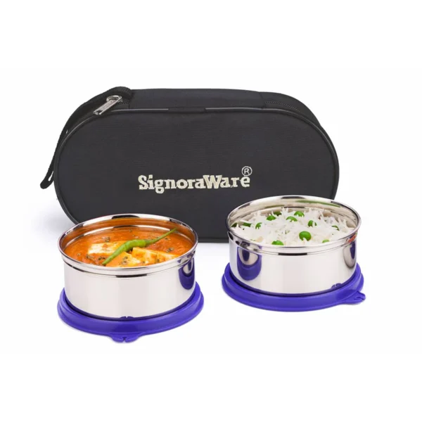 Signoraware Midday Steel Lunch box - Image 5