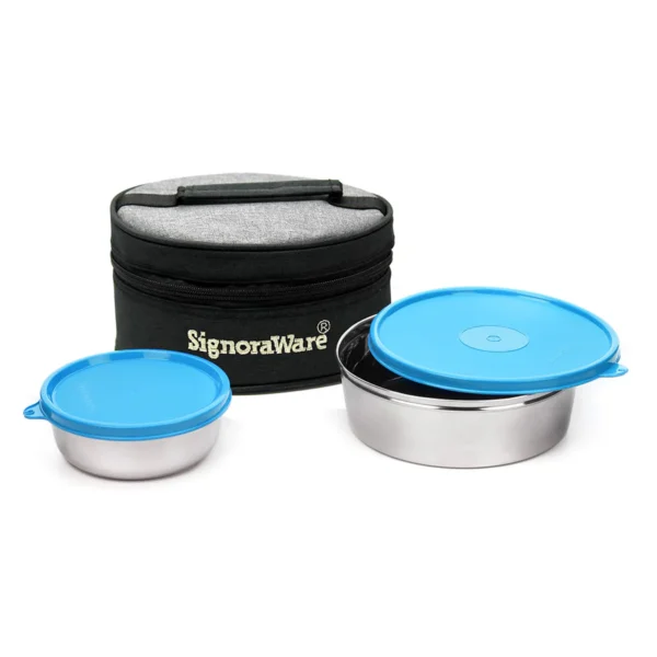 Signoraware Classic Steel Lunch Box - Image 2