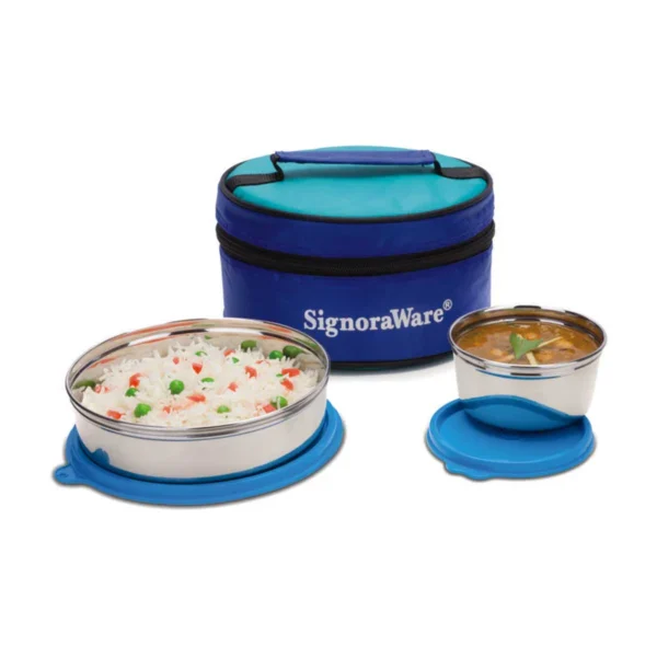 Signoraware Classic Small Steel Lunch Box