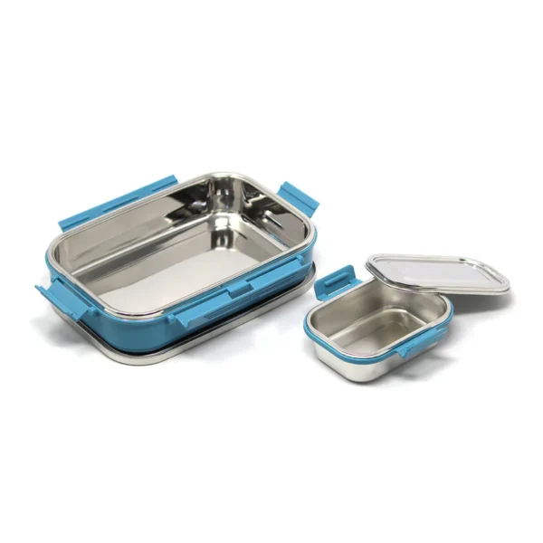 Signoraware All Steel with Steel Lid Lunch Box - Image 3