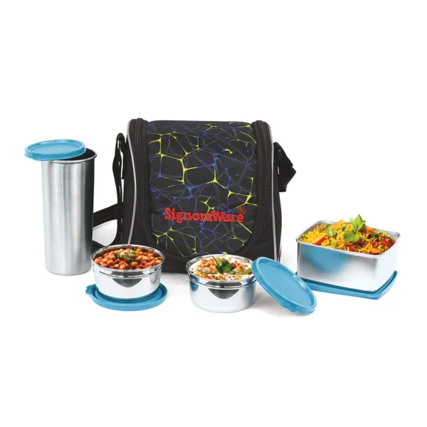 Signoraware Best Steel Jumbo Lunch Box - Image 3