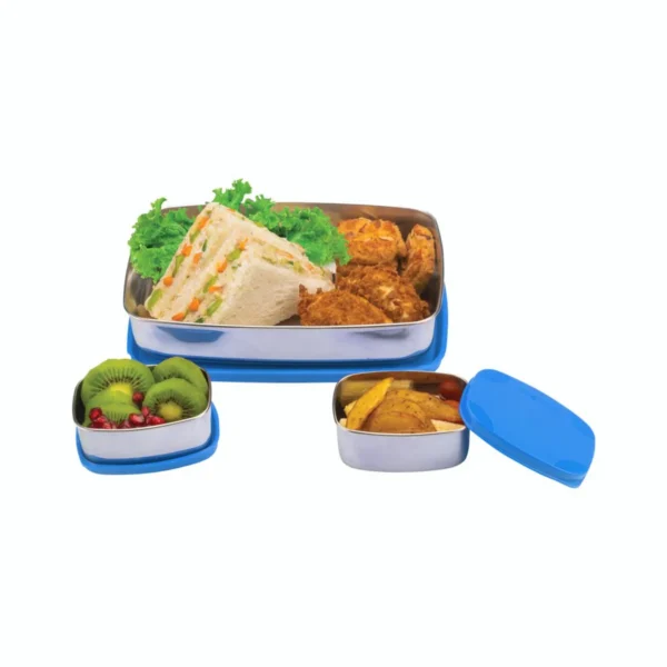 Signoraware Hot Shot Steel Lunch Box - Image 3