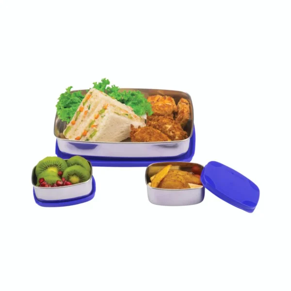 Signoraware Hot Shot Steel Lunch Box - Image 4