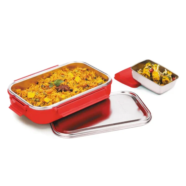 Signoraware Health Bud Steel Lunch Box Big