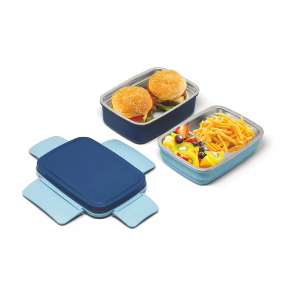 Signoraware StarX Double Decker Steel Lunch Box - Image 2