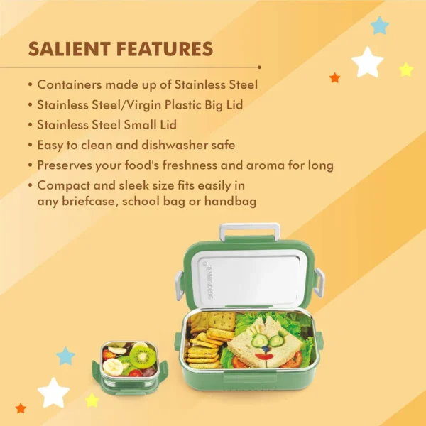 Signoaware Buster Steel Lunch Box - Image 2