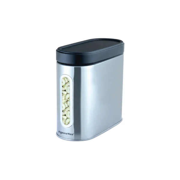 Signoraware Modular Steel Container 1.7 Litre Oval (Matte)