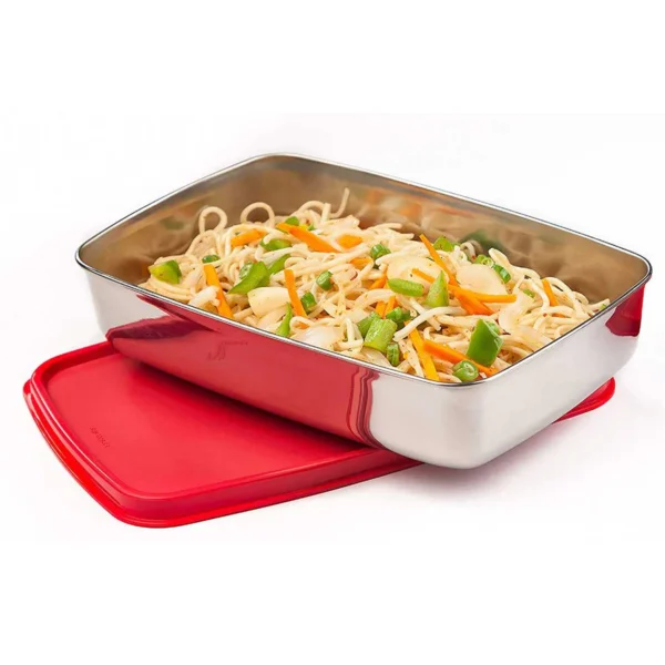Signoraware Crispy Small Steel Container 550 ml