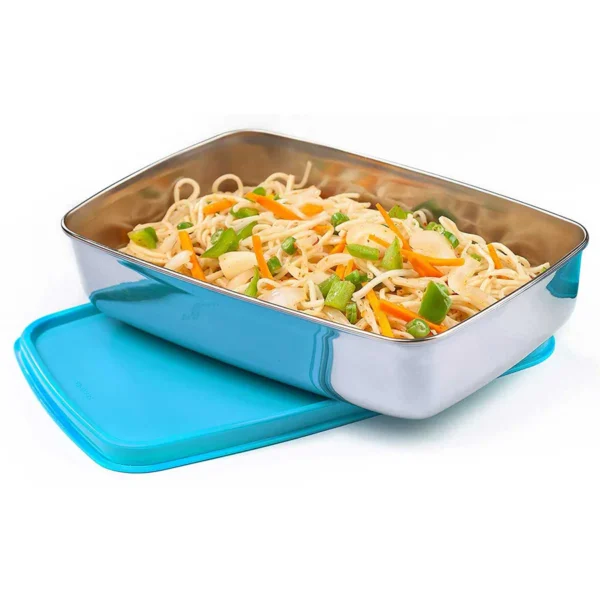 Signoraware Crispy Big Steel Container 850 ml - Image 2
