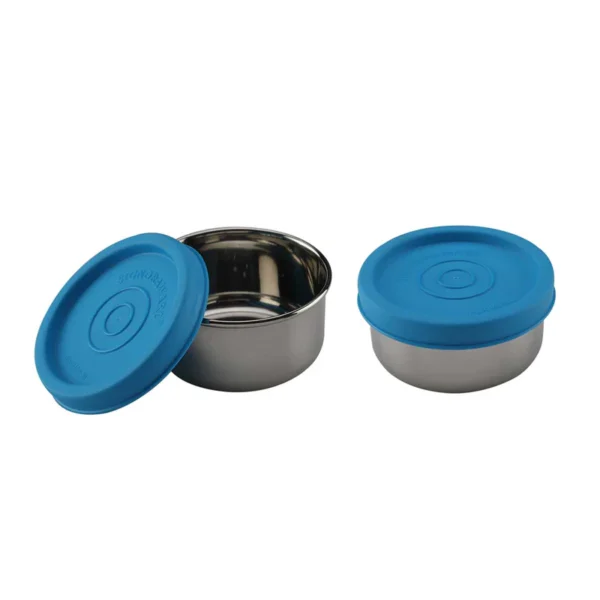 Signoraware Nano Round Steel Small | Set of 2 | 50 ml Each
