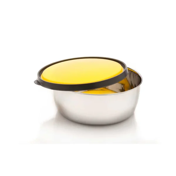 Signoraware Elegant Steel Bowl (Round) - 1000 ml.