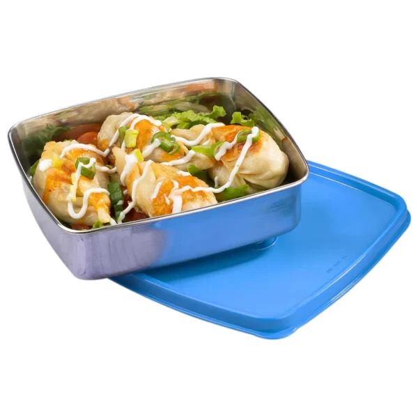 Signoraware Smart 'N' Slim Steel Container 400 ml