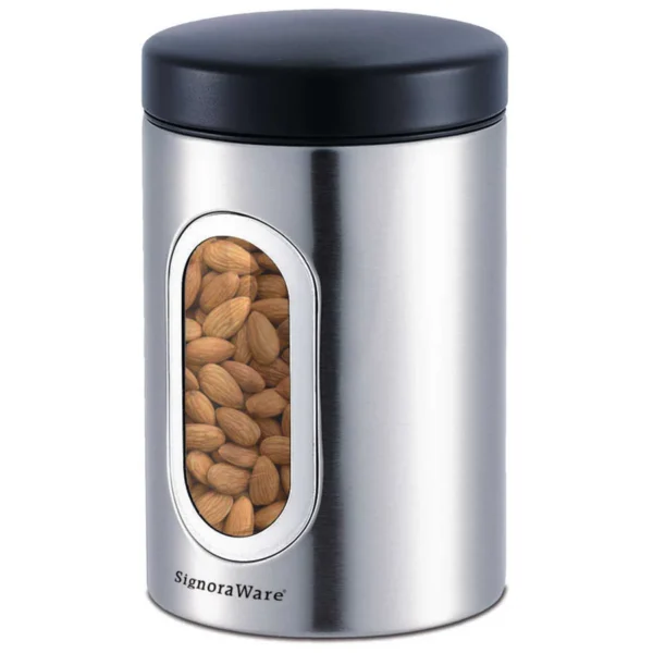 Signoraware Modular Steel Cont 2300 ml Round (Matte)