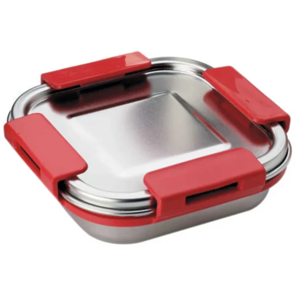 Signoraware Squarex Steel Box with Steel Lid 225 ml - Image 2
