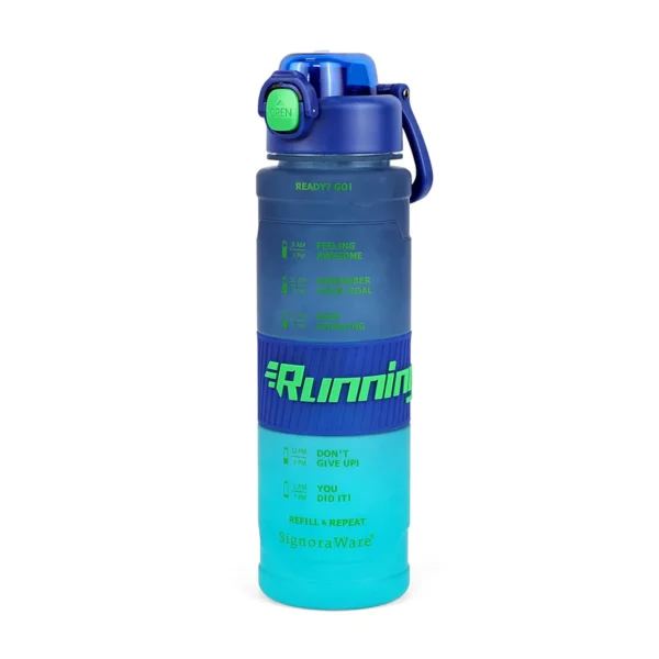 Signoraware Clear Aqua Plastic Water Bottle 1100 ml