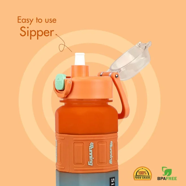 Signoraware Crystal Flow Plastic Water Bottle 800ml - Image 2