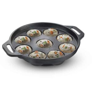 Prestige Cast Iron Cookware Paniyarakkal, 20 Cm