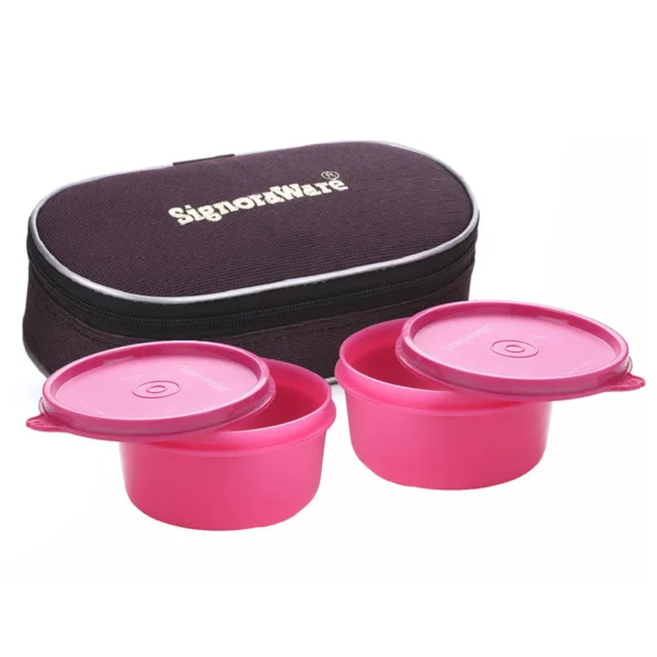 Signoraware Mid-Day Lunch Box With Bag - Image 4