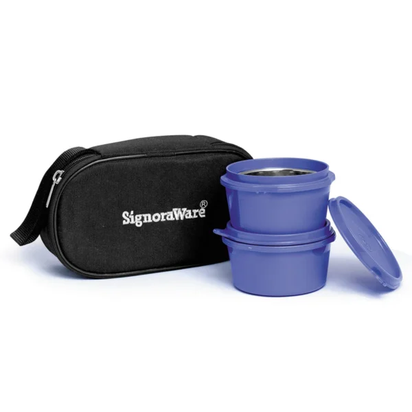 Signoraware Microsafe Midday Steel Lunch Box - Image 3
