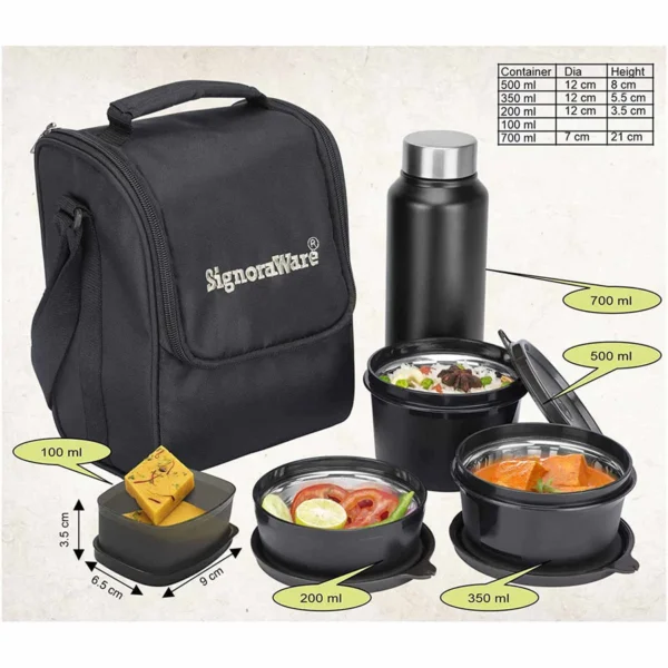 Signoraware  Monarch Premium Microwave Safe Lunch Box - Image 4