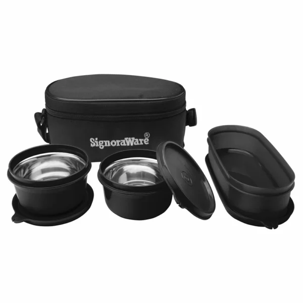 Signoraware Monarch Double Decker Steel Lunch Box - Image 5