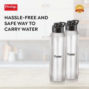 Prestige Single Walled Water Bottle PSSB 01 SS - 750 ML