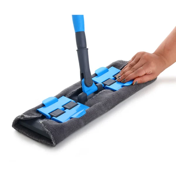 SignoraWare Telescopic Flat Mop 360 Degree | Professional Microfiber Mop for Hardwood, Laminate, Tile Floor Cleaning, Stainless Steel Handle - Image 6