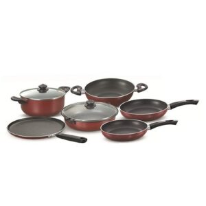 Prestige Omega Deluxe Aluminium Non-Stick 6 Pc Cookware Set