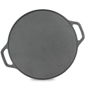 Prestige Cast Iron Scratch Resistant Round Base Dosa Tawa, 30cm (Black